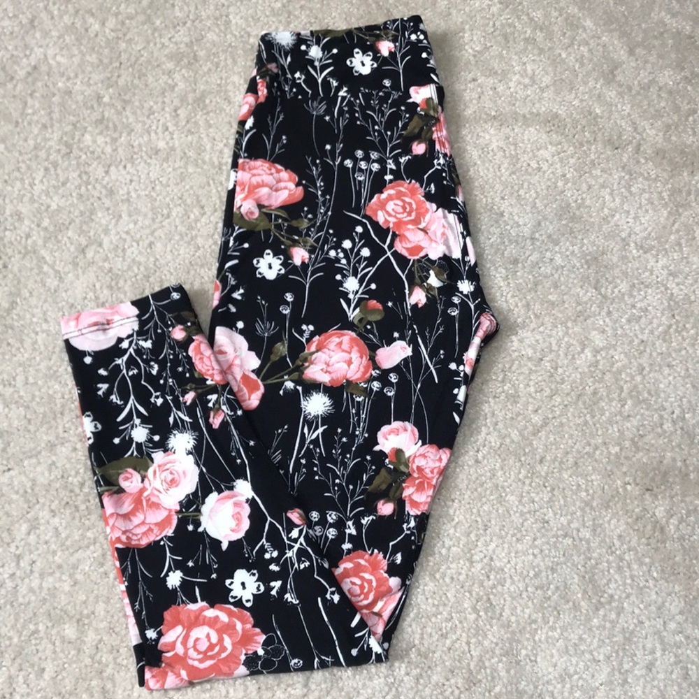 LuLaRoe floral leggings